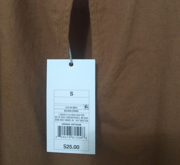 NWT a new day Brown Dress in a size Small. - Picture 7 of 7